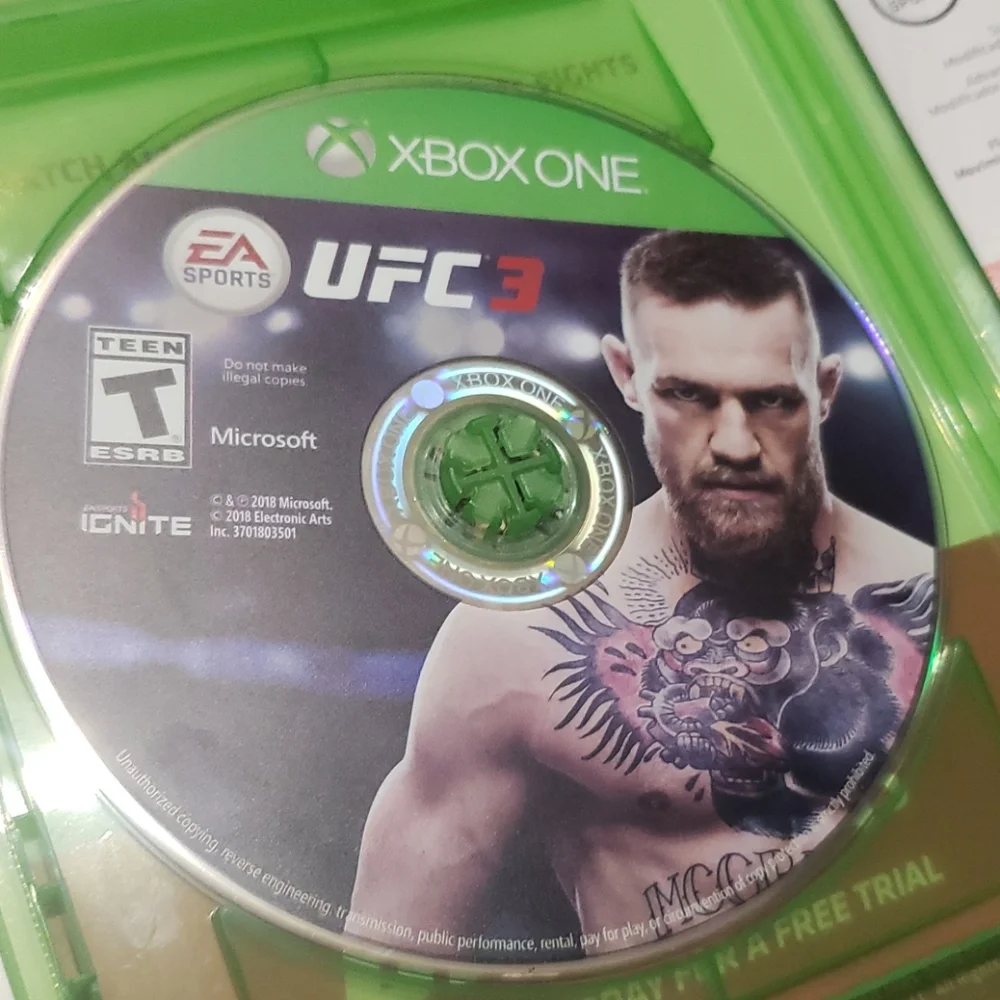 Xbox One UFC 3-Used Game